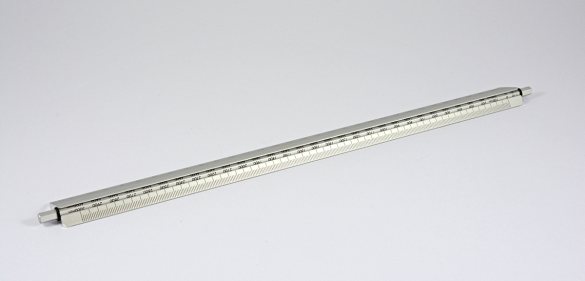 Règle à échelles tournantes en aluminium architecture de 30 cm