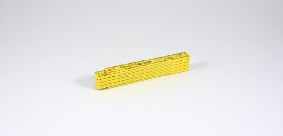 Mètre en polyamide Longlife 1m jaune