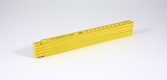 Longlife Kunststoffmeter 2m gelb