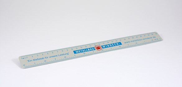 Reduktions-Massstab ALUMINIUM 31 cm